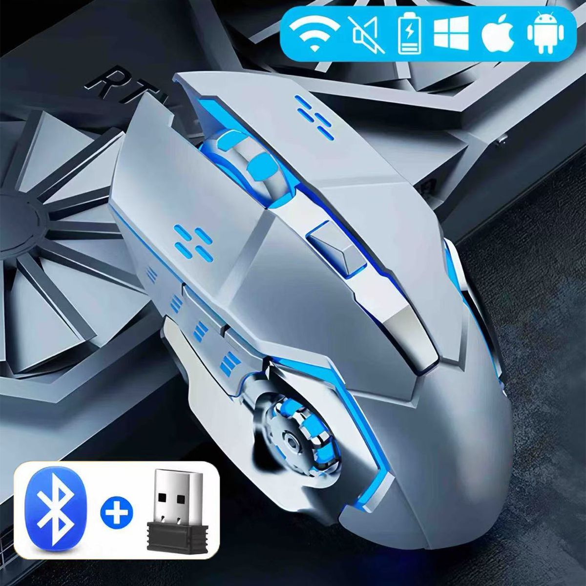 Mouse Inalámbrico TechWorld